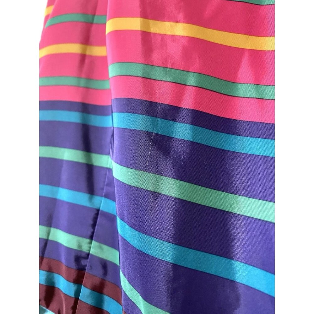 Tommy Hilfiger Girls Colorful Striped‎ Flare Dress Sleeveless 10 - Party Wedding - Picture 11 of 11